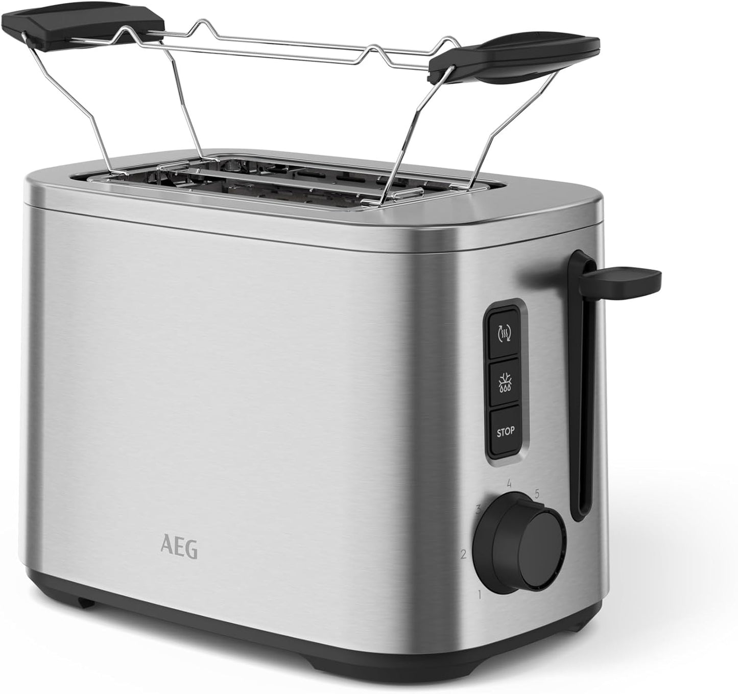 Toaster mit 7 Einstellungen und Countdown-Timer
