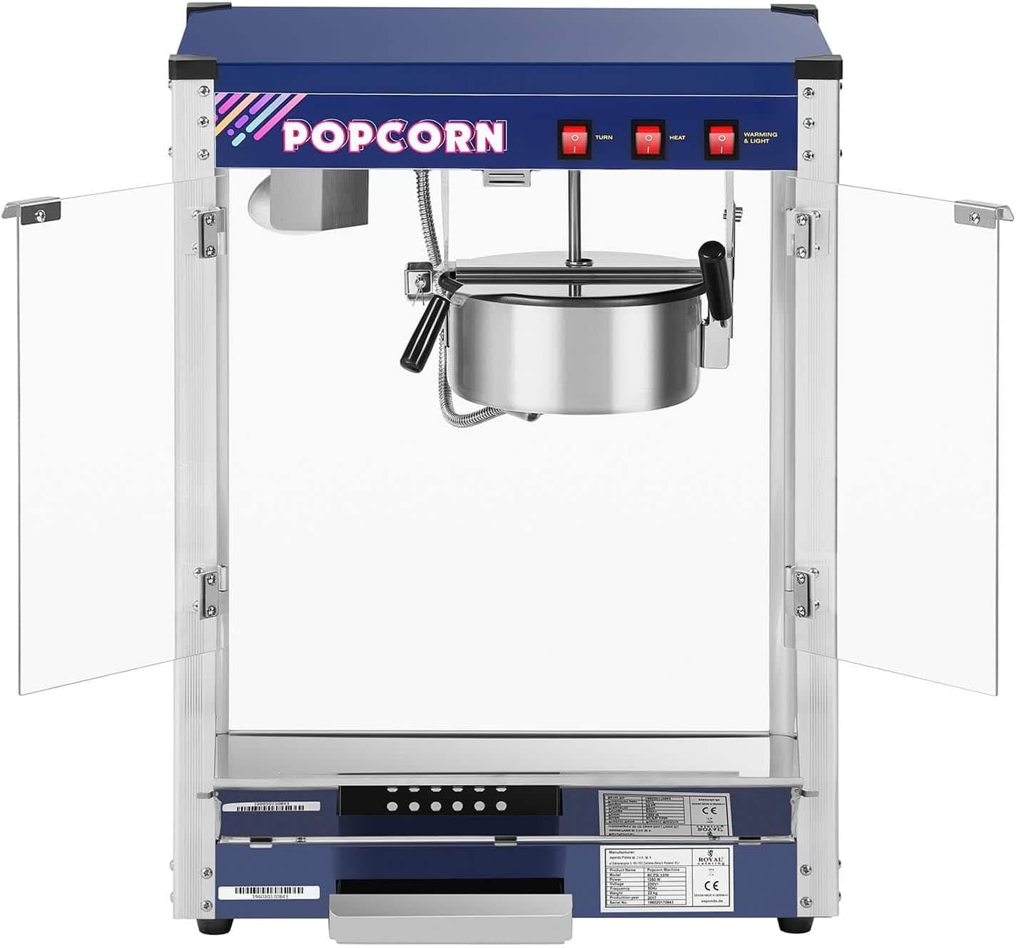 Popcornmaschine RCPR-1350