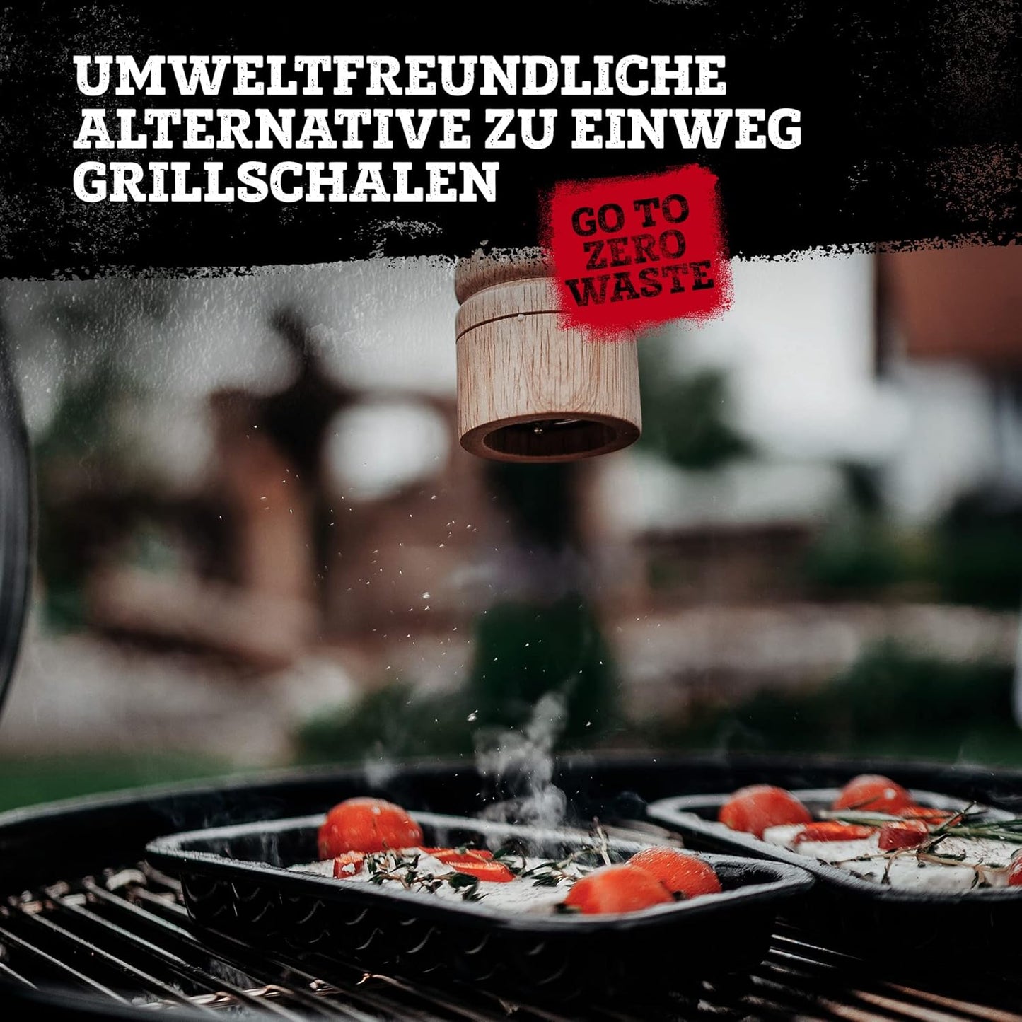 2er-Set Grillschalen, B: 2er Set