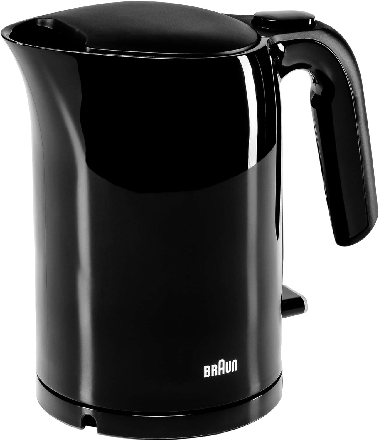WK 3000 BK - Wasserkocher mit Schnellkochsystem (1,0 l), Schwarz