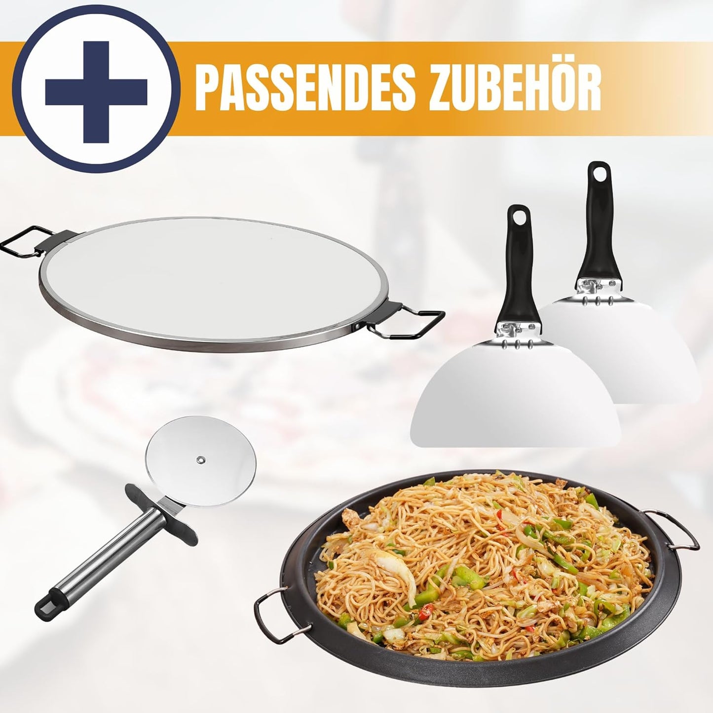 PizzaProfi Pizzaofen Set, PizzaProfi XXL 39cm