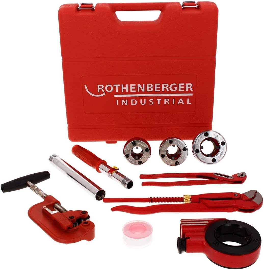 11-teiliges Industrial Sanikit, 11teilig inkl. Zangen/Stahlrohrabschneider