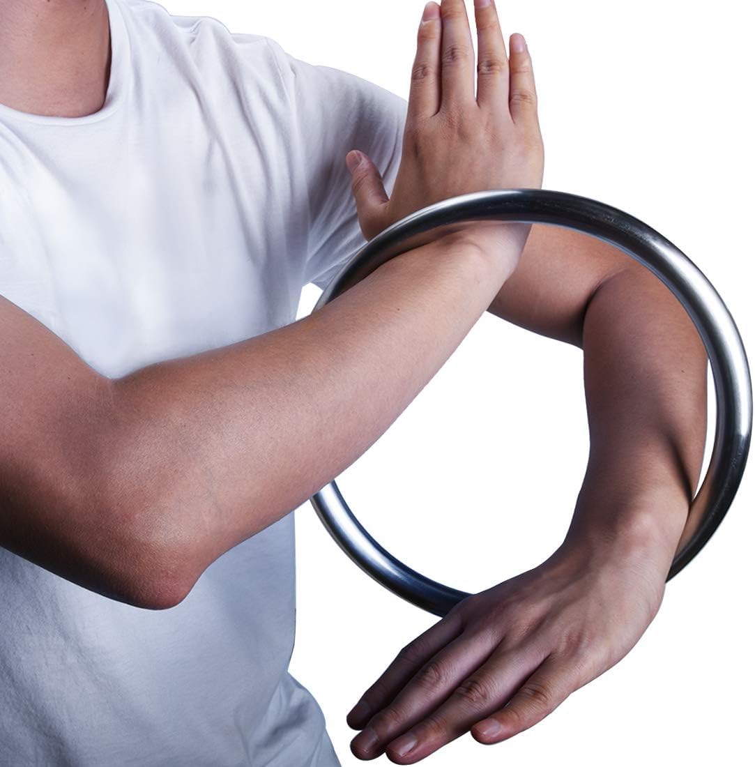 Der Wing Chun Trainingsring aus Edelstahl, Silber