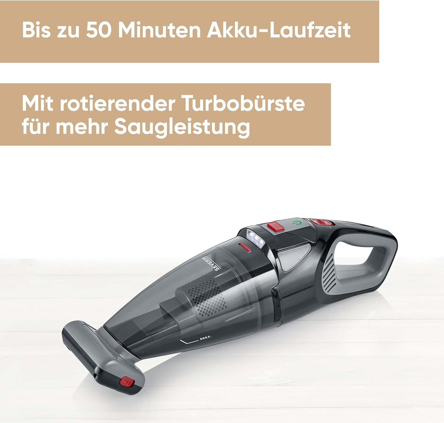 Akkustaubsauger HV 7147, 6-in-1 mit Stiel & Wandhalterung