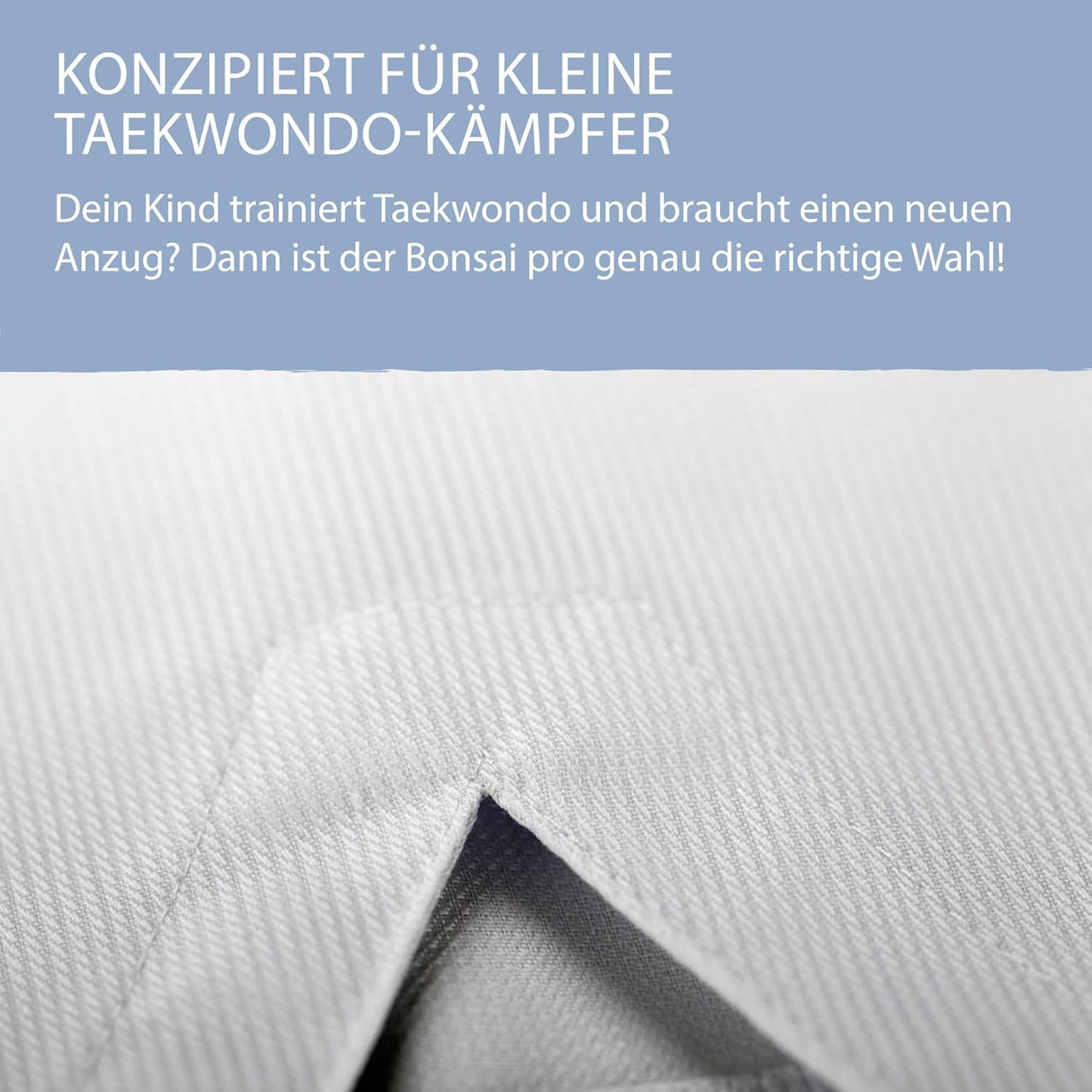 Taekwondo Anzug Bonsai pro für Kinder & Einsteiger, 100