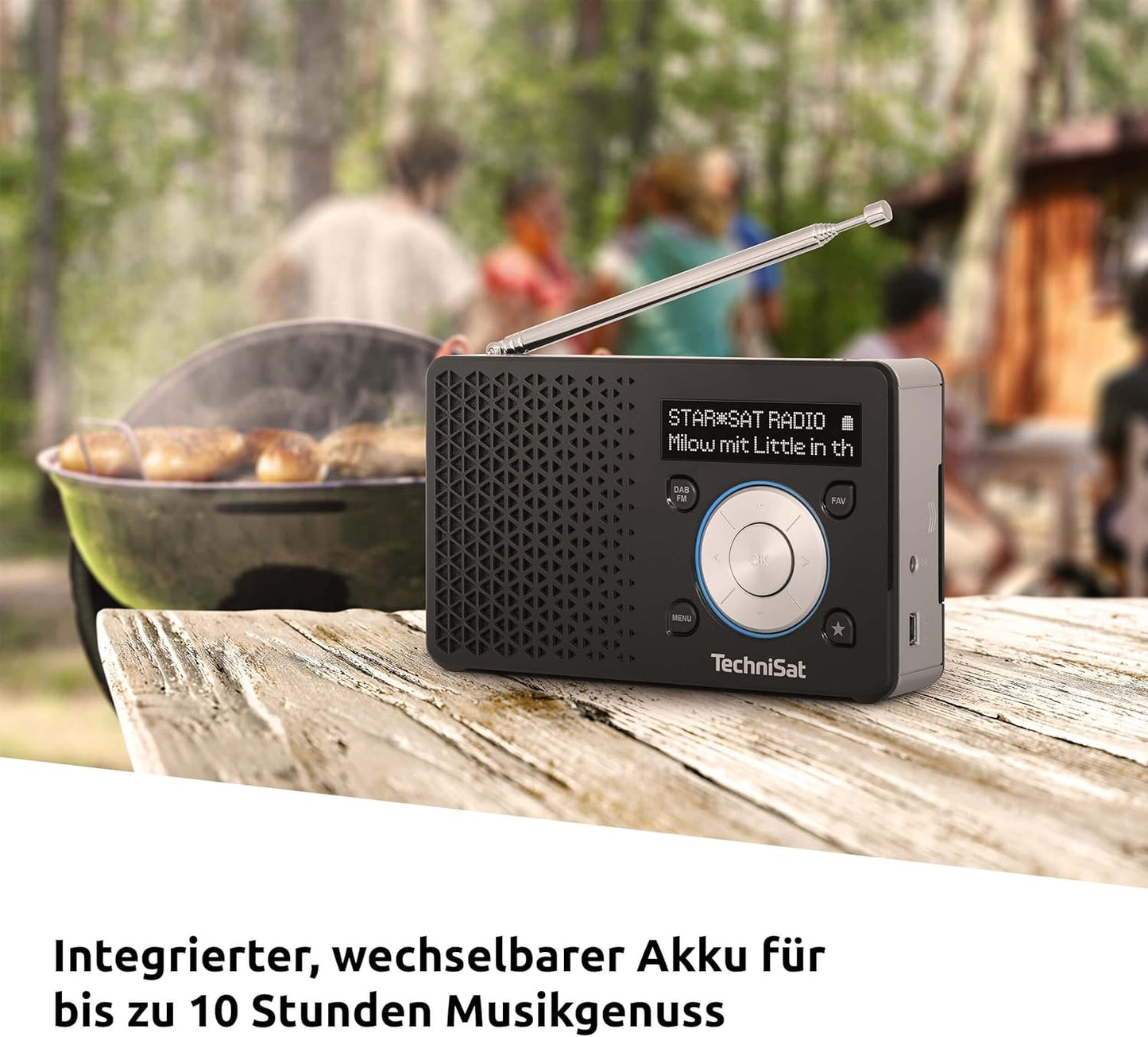 Digitradio 1 - Tragbares DAB+ Radio, Single