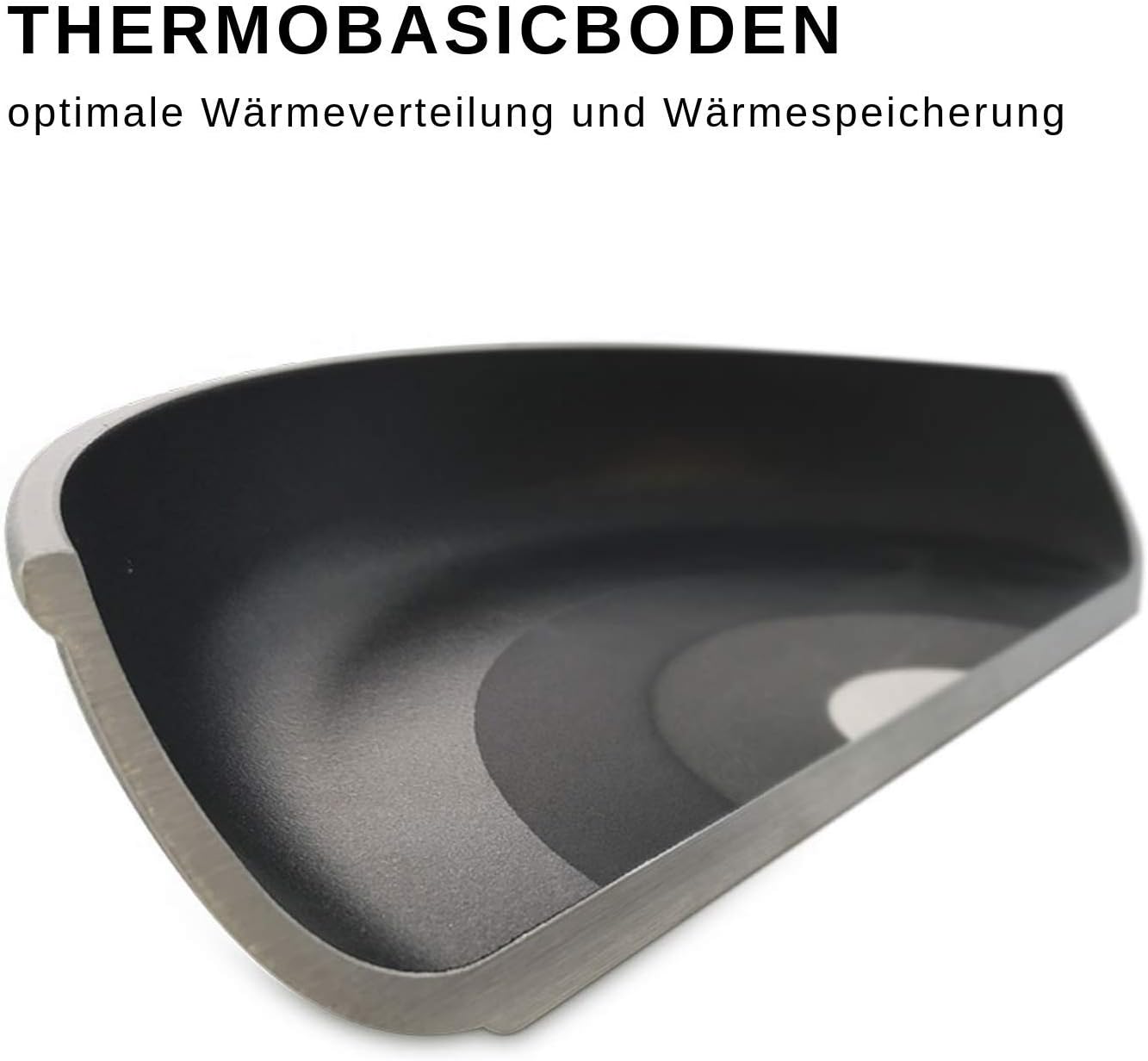 Bratpfanne mit hohem Rand und Antihaft 4D, Ø 24 cm | 7 cm