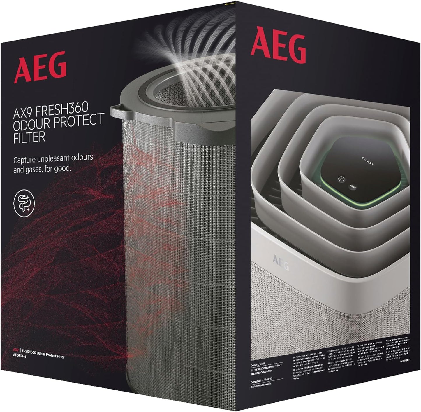 Filter AX9 FRESH360, Geruchsfilter