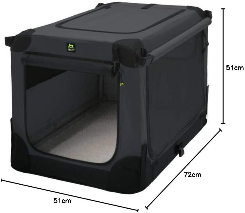 Soft Kennel Hundebox, Anthrazit L 72 x B 51 x H 51 cm