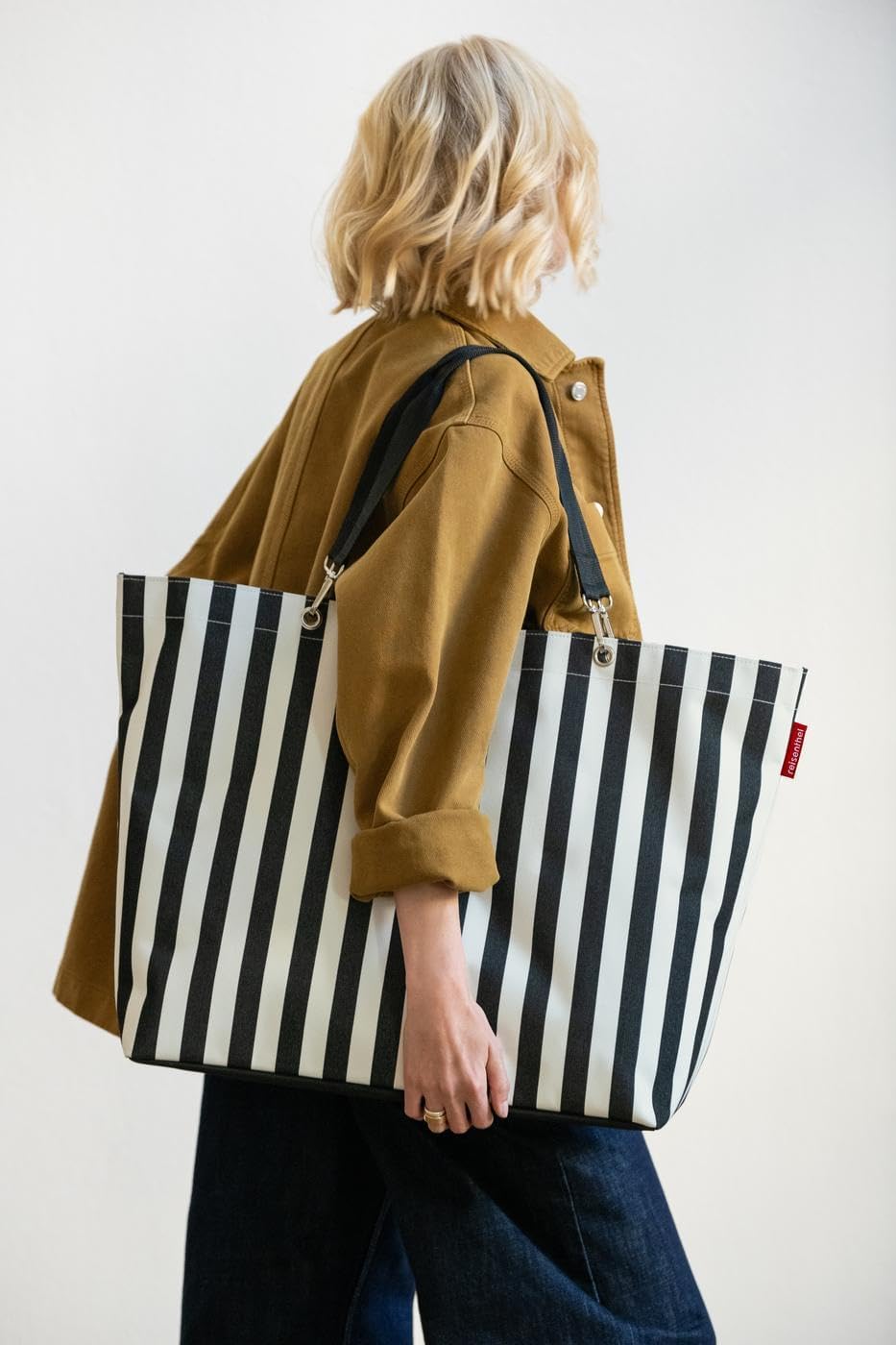 Shopper XL - Summerstripes Black, Summerstripes Black