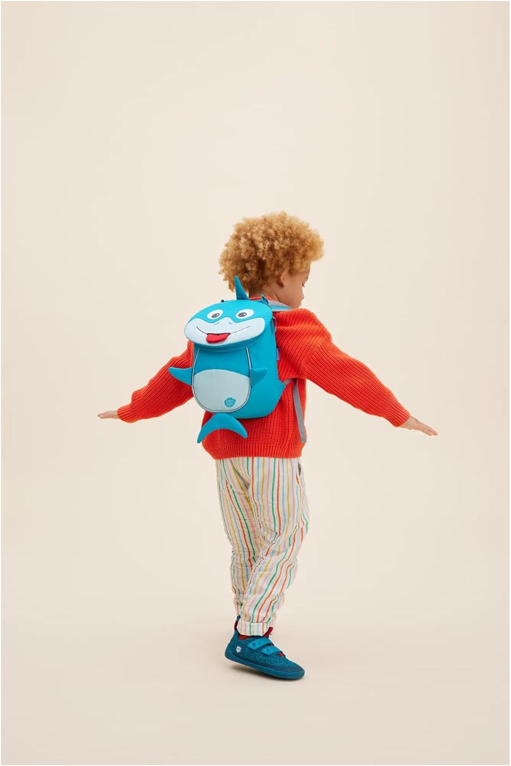Kinderrucksack Kleiner Freund, Einheitsgrösse Hai - Blau