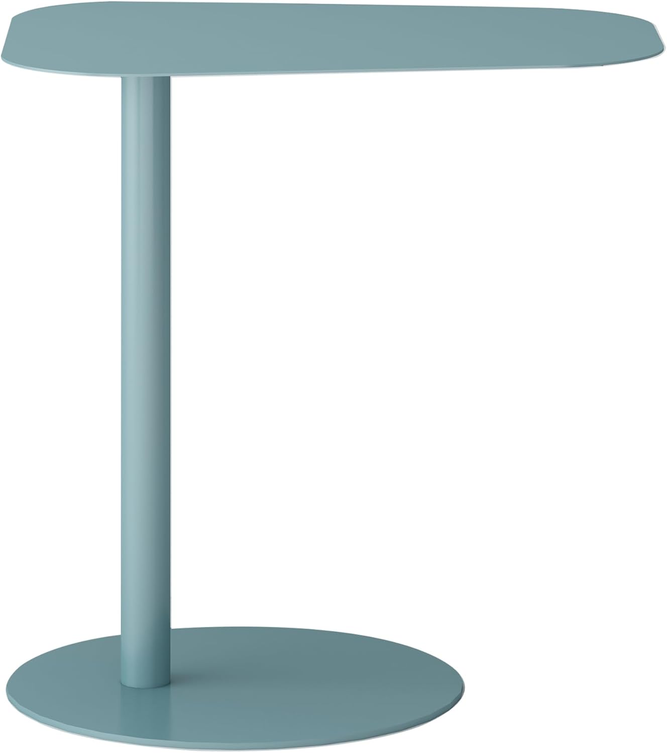 Beistelltisch Nastätten, Blau, Matt