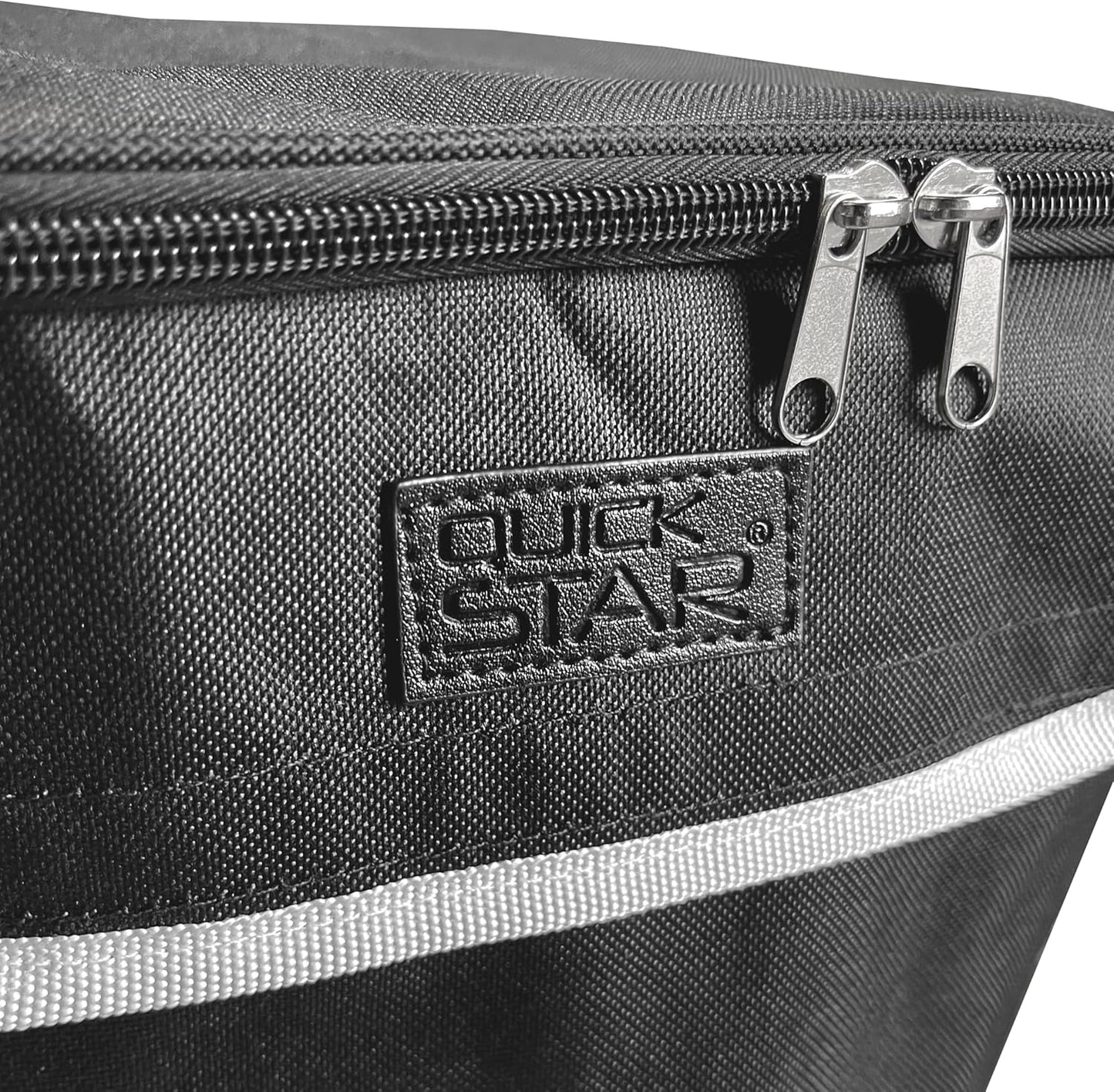 Faltbarer Einkaufstrolley mit Kühlfach, 57L, 30kg, Schwarz Standardrad