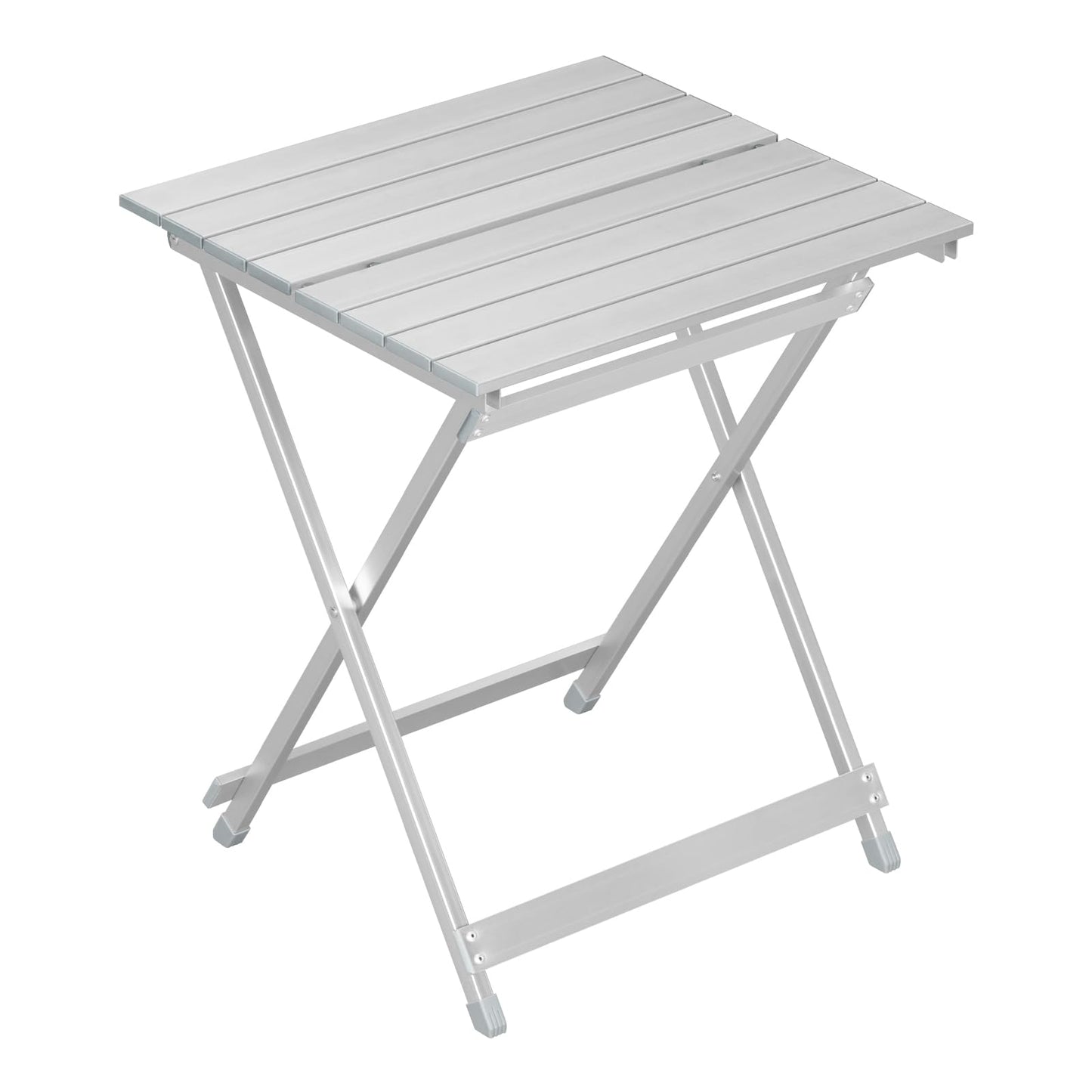 Klappbarer Campingtisch, Silber