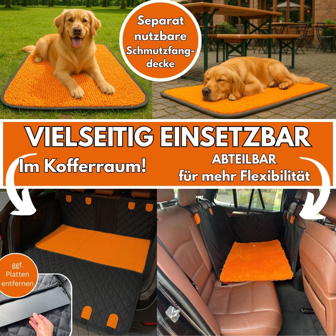 Autoschondecke für die Rückbank