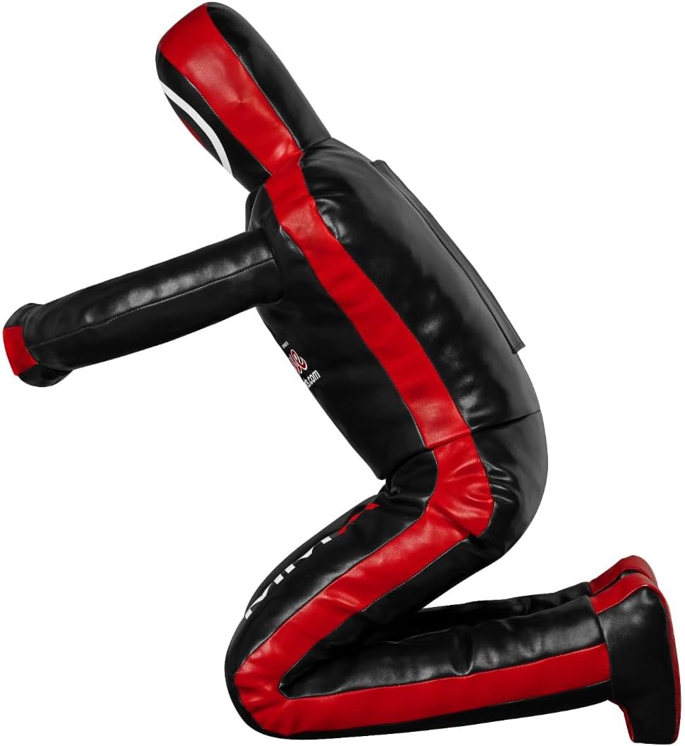 Dummy für MMA & BJJ Training unbefüllt, Black Syn Leather 70"