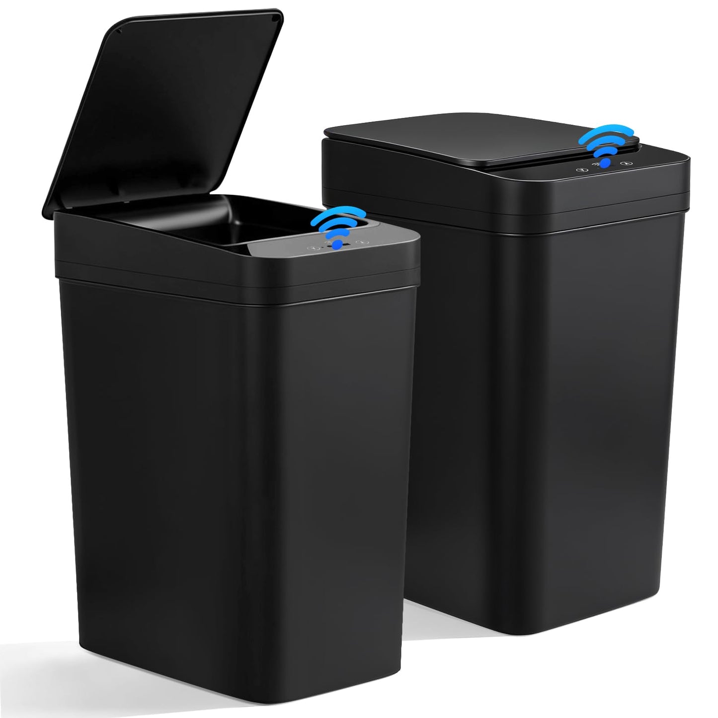 2er-Set Automatische Sensor-Mülleimer
