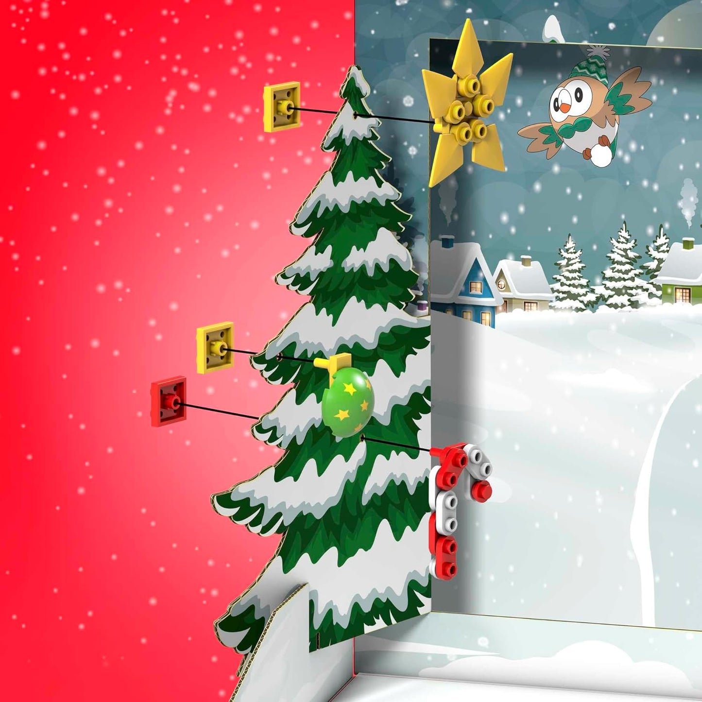 Pokémon Adventskalender mit Figuren, 202-teilig