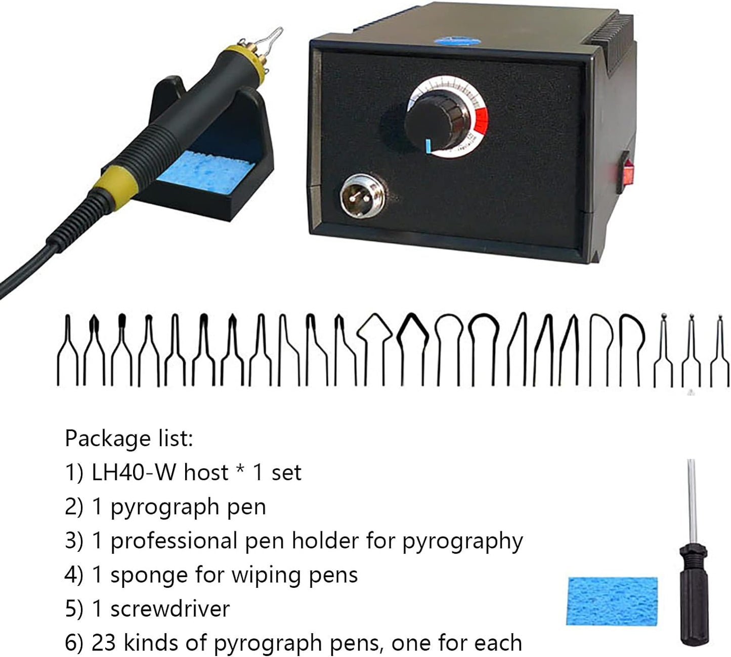 Brandmalerei-Stift-Kit