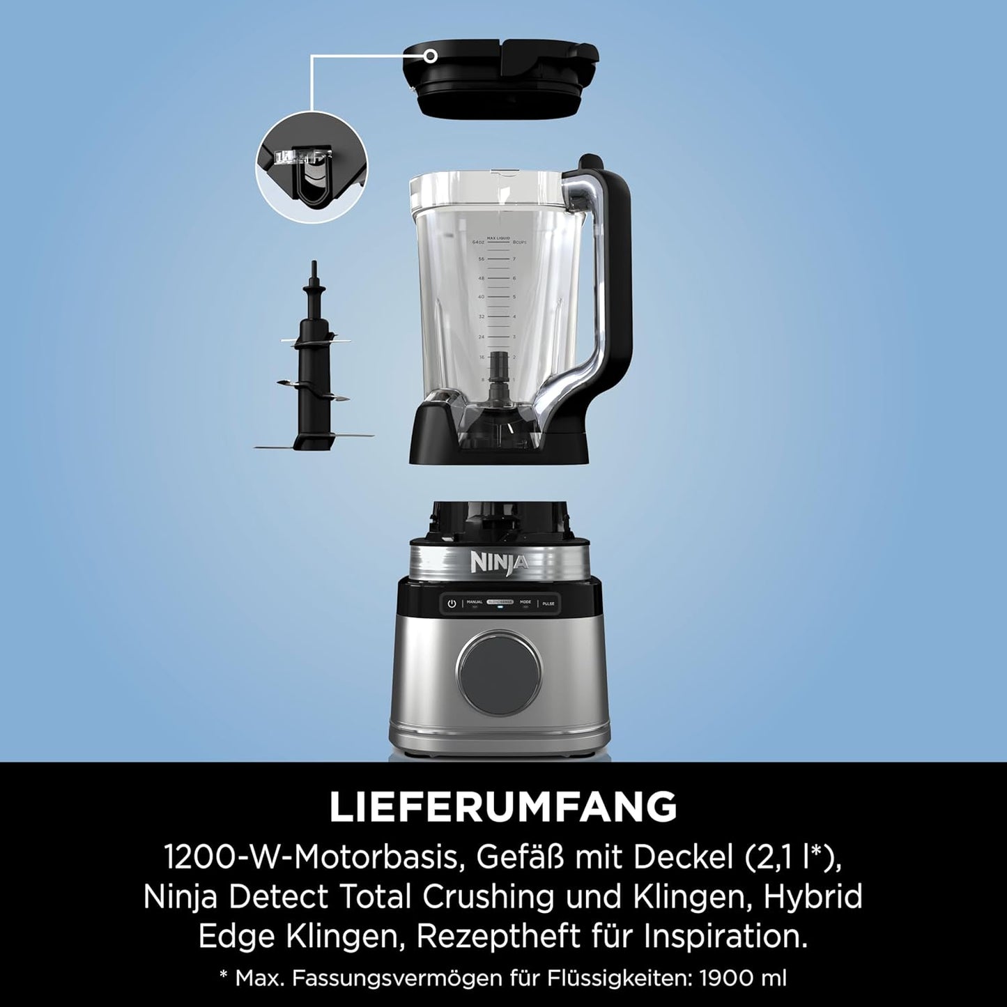 Foodi Standmixer TB201EU, Mixer