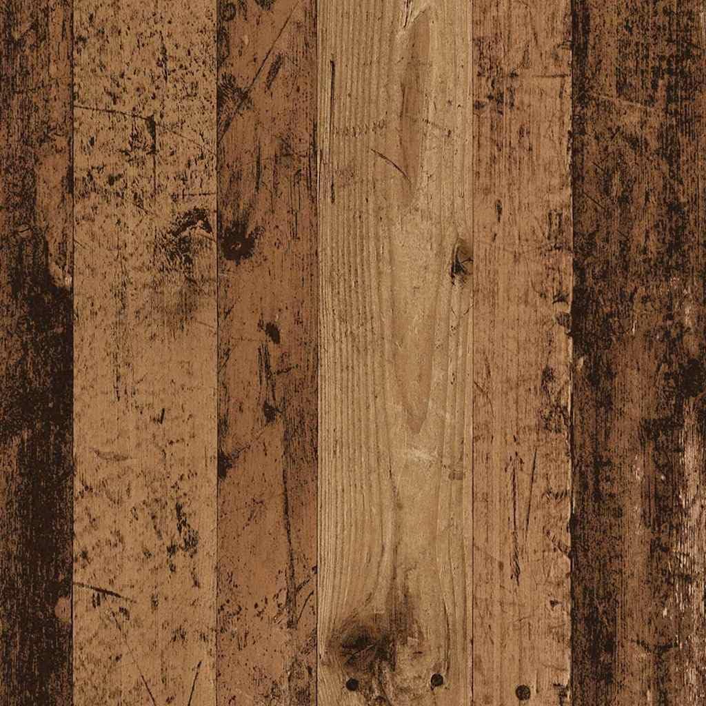 Rechteckiger Couchtisch mit Stauraum, Altholz 80 x 50.5 x 42.5 cm