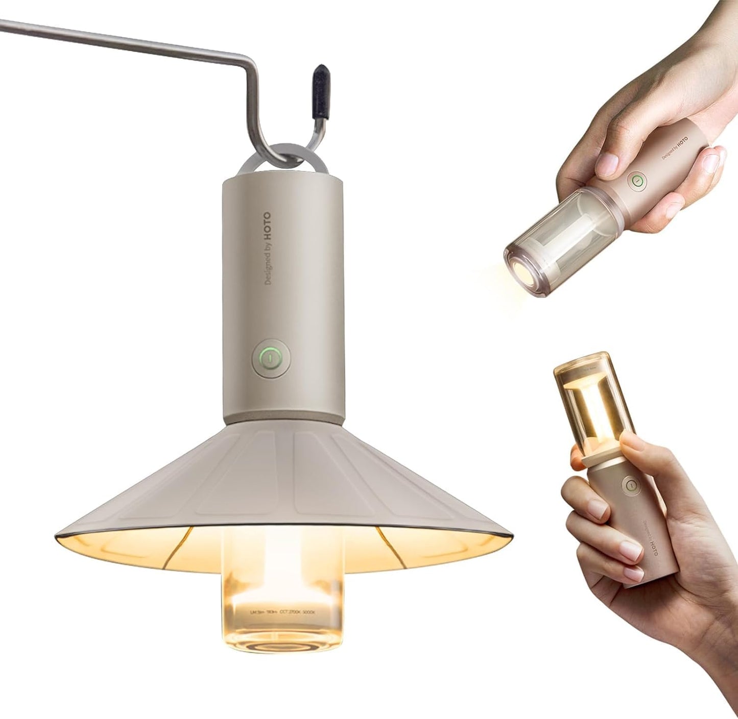 Campinglampe mit 3 Modi