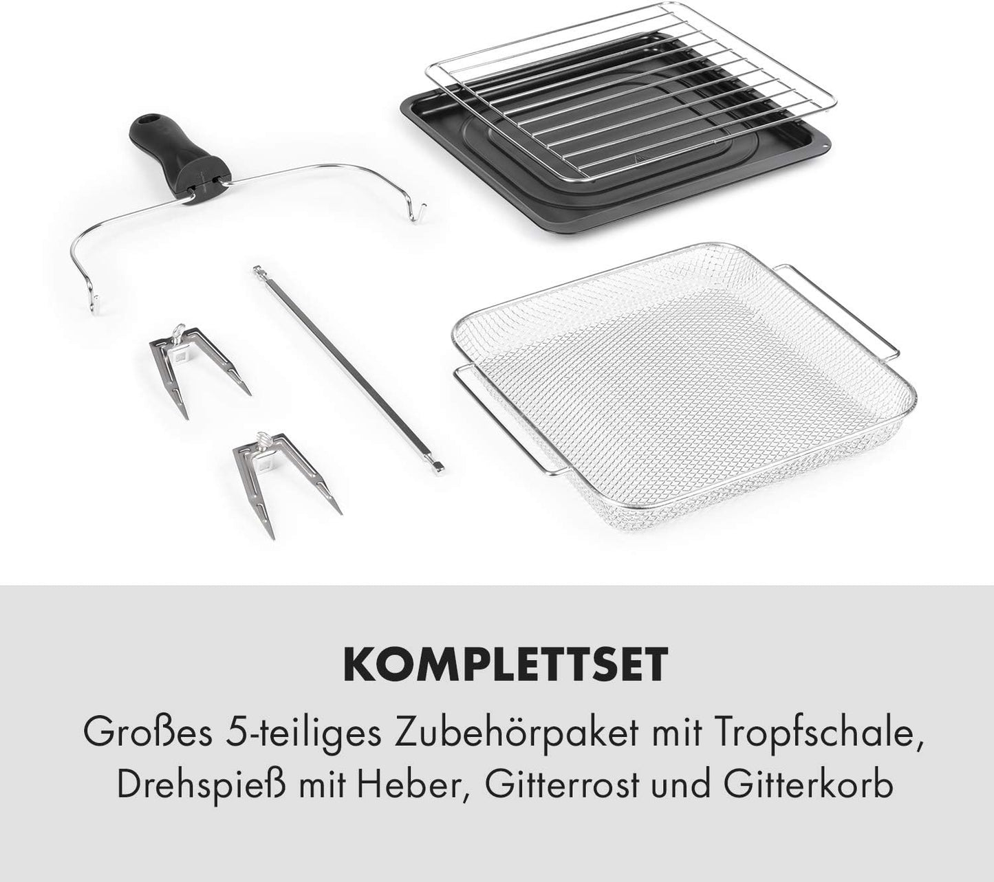 Heissluftfritteuse AeroVital easy touch, Schwarz