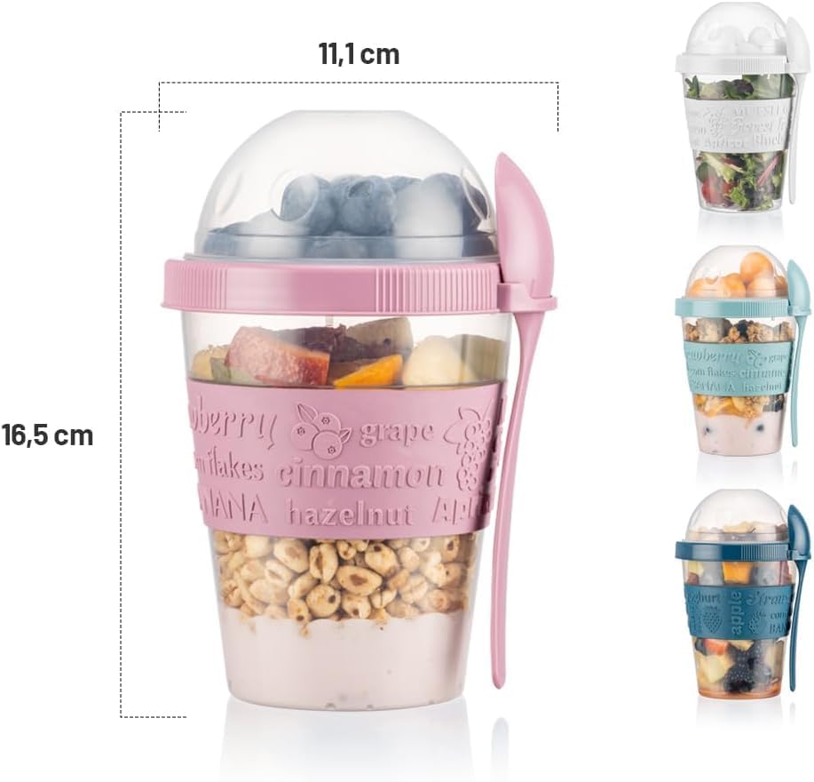 Müslibecher to Go Set