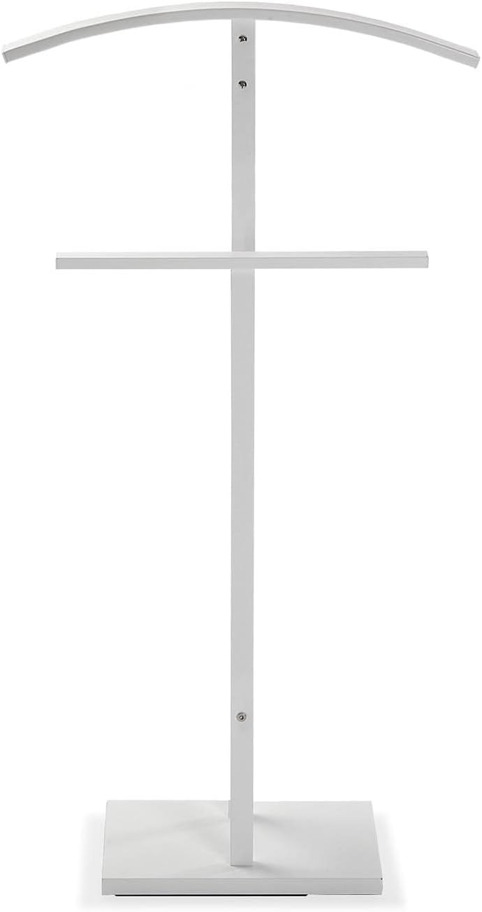 Lund - Moderner Herrendiener mit 2 Haken, Weiss