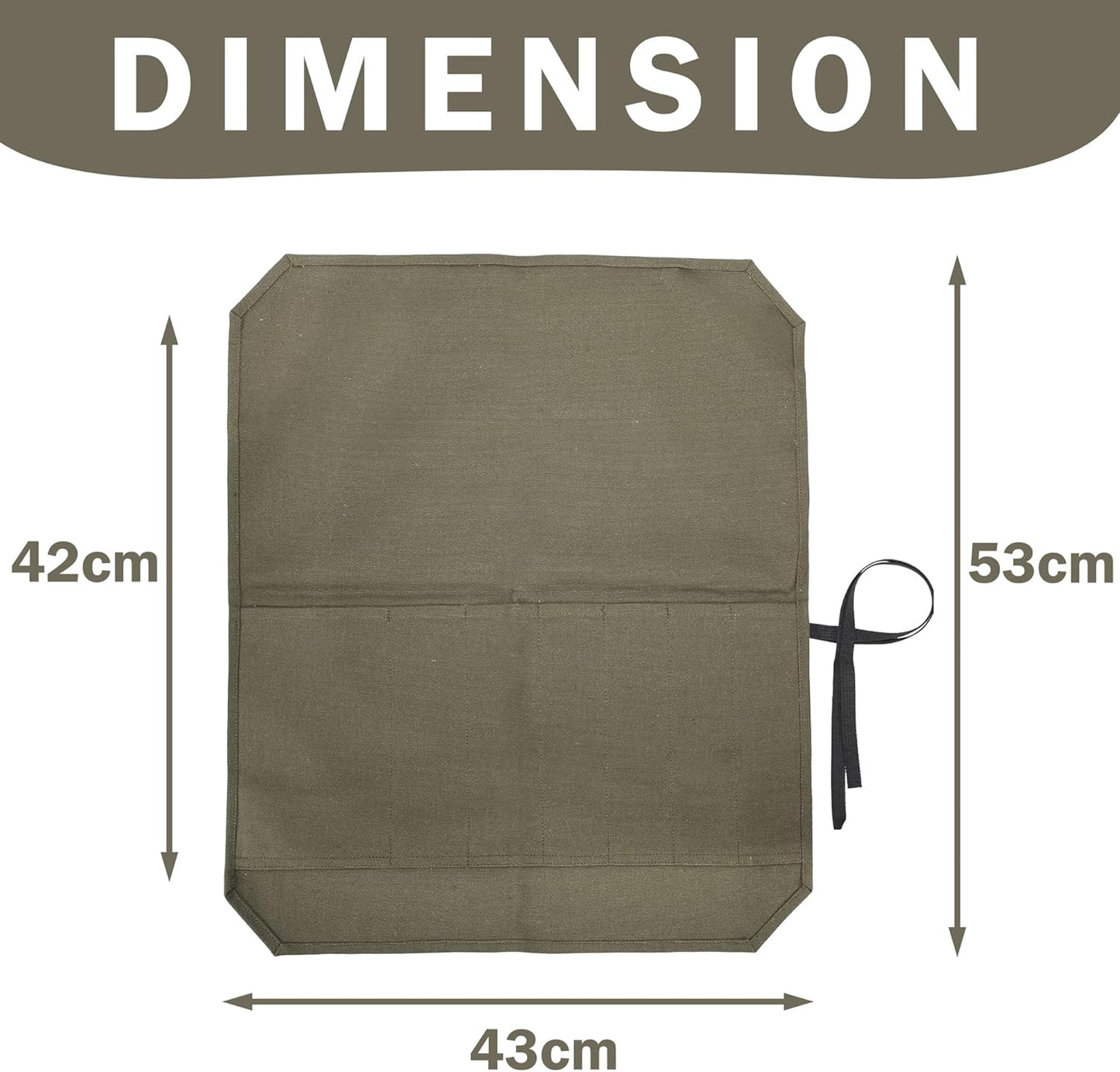 Messertasche, Militärgrün