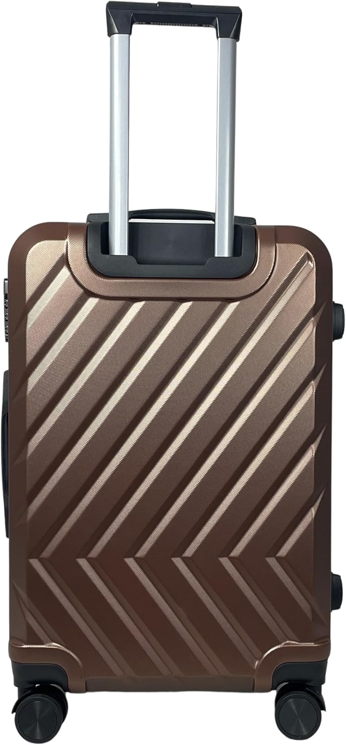 Hartschalen-Reisekoffer, Mittlere Koffer (65cm) / Koffee