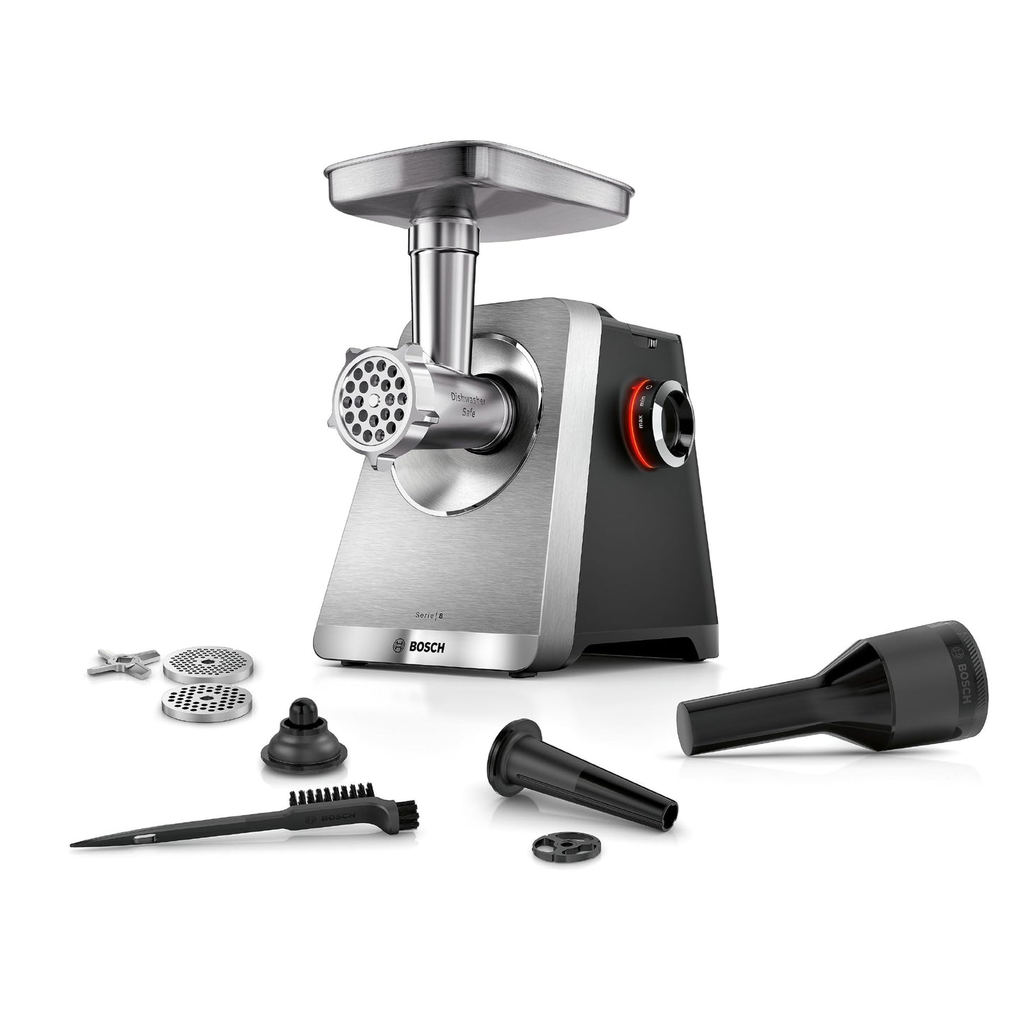 Fleischwolf Serie 8 mit Kebbe- & Wurst-Aufsatz