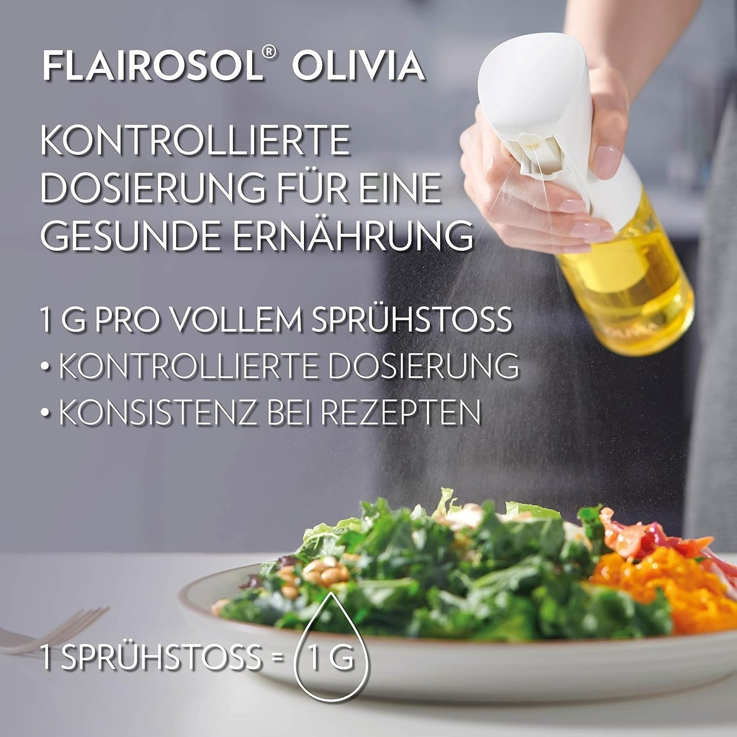 Glas-Ölsprüher, Goldene Blätter