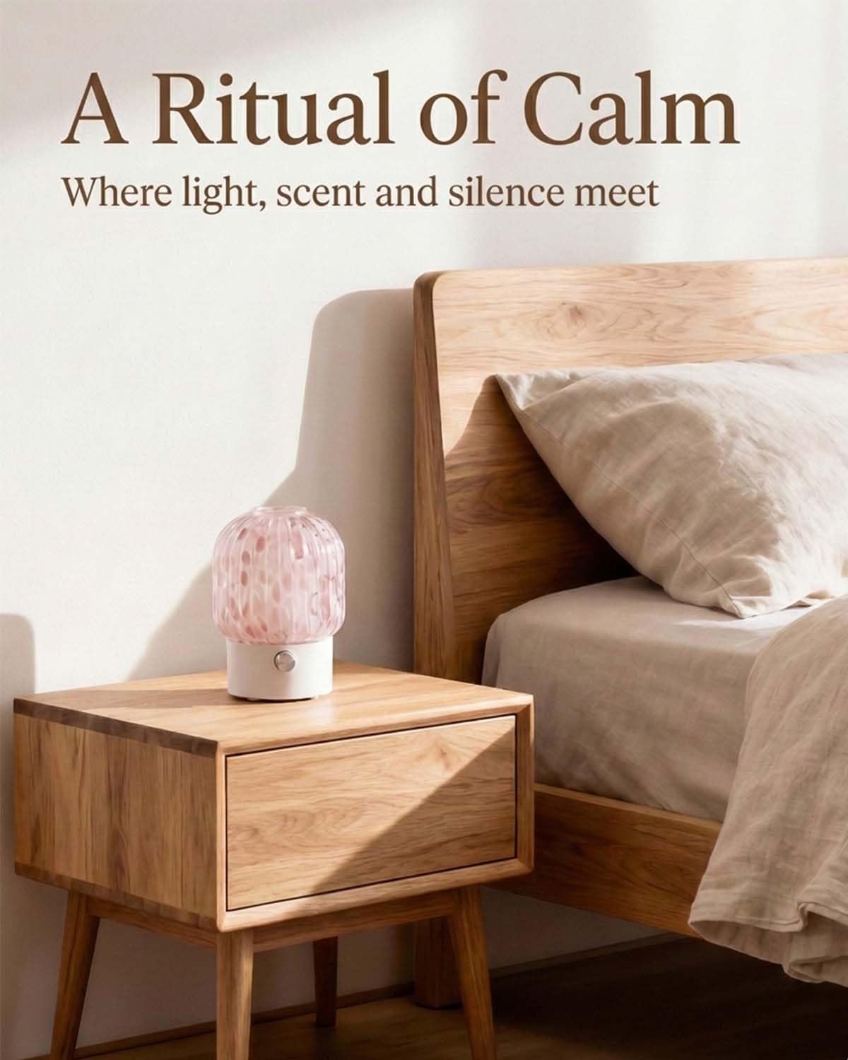 Aroma Diffuser mit LED-Licht, 005-rose