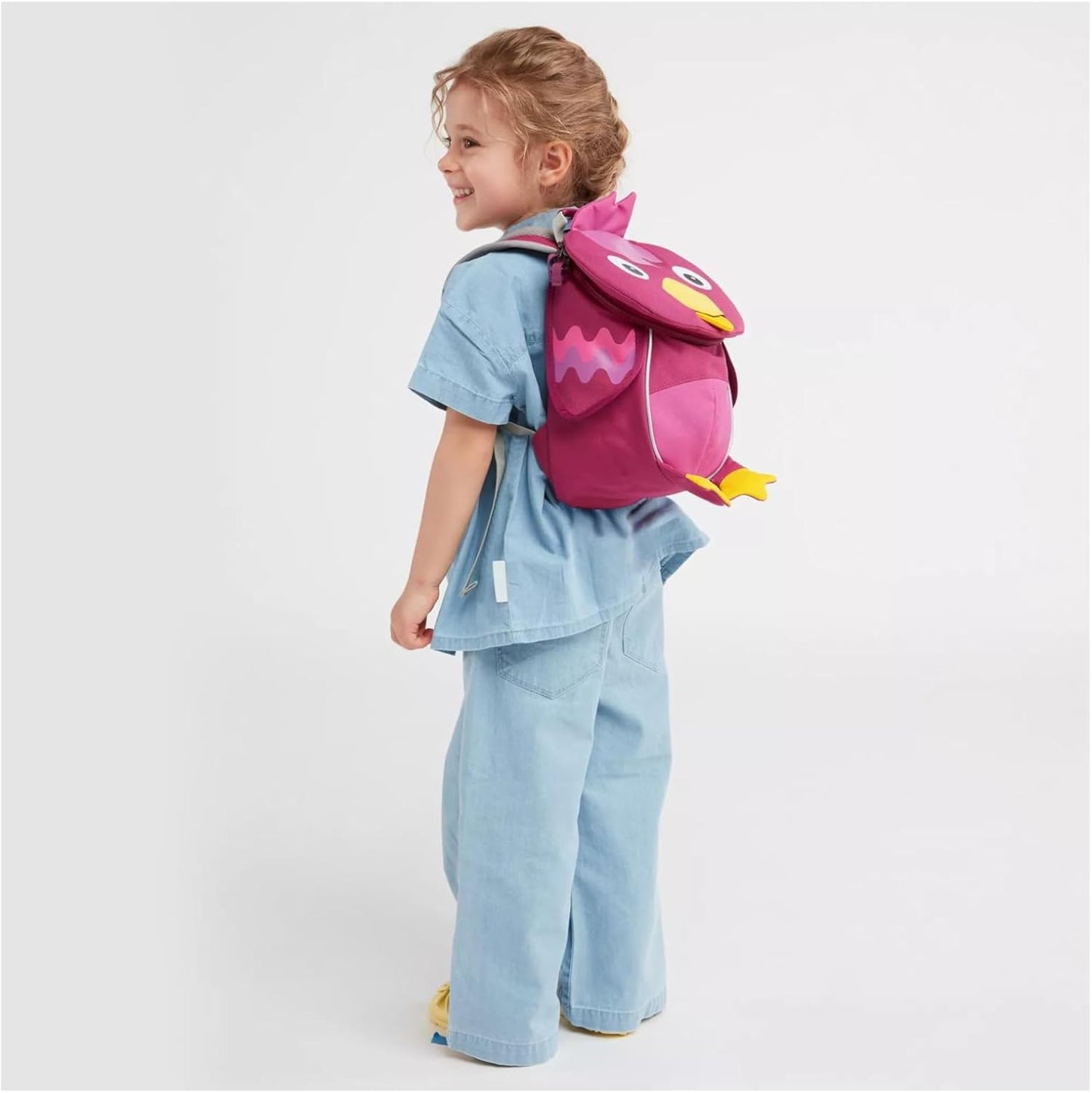 Kindergartenrucksack Kleiner Freund Vogel, Einheitsgrösse Vogel - Lila