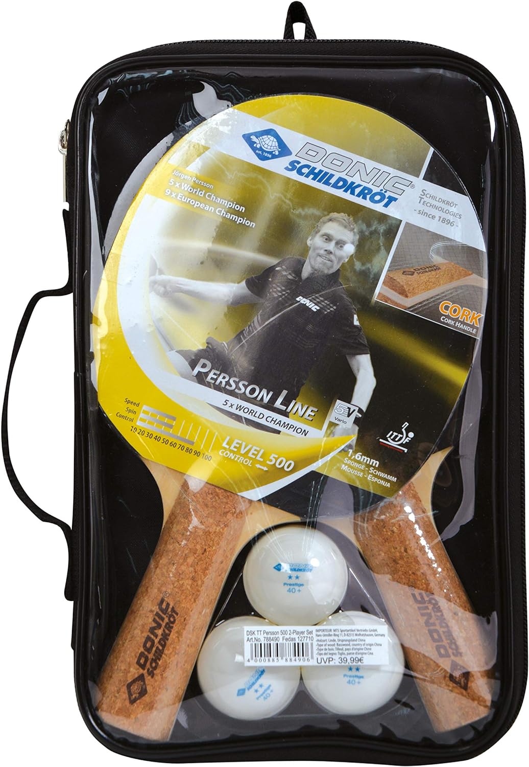Tischtennis Set Persson 500, Single