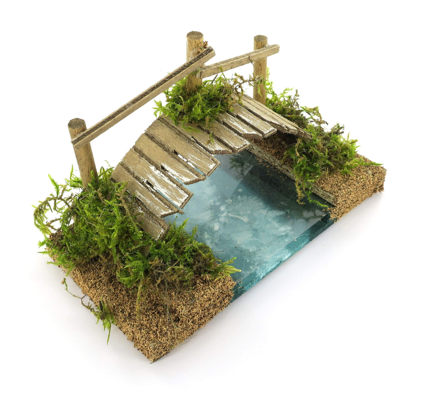 Krippenbrücke mit Tiefeneffekt