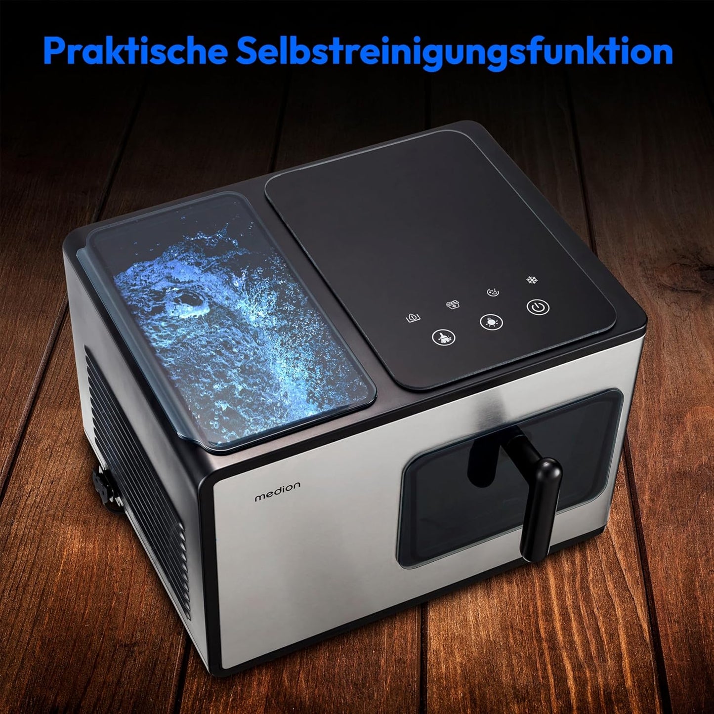 Eiswürfelmaschine MD11960 (Nugget & Crushed Ice), 15kg, Nugget | Crush