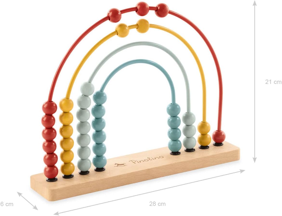 Rechenrahmen Abakus-Regenbogen Ruby