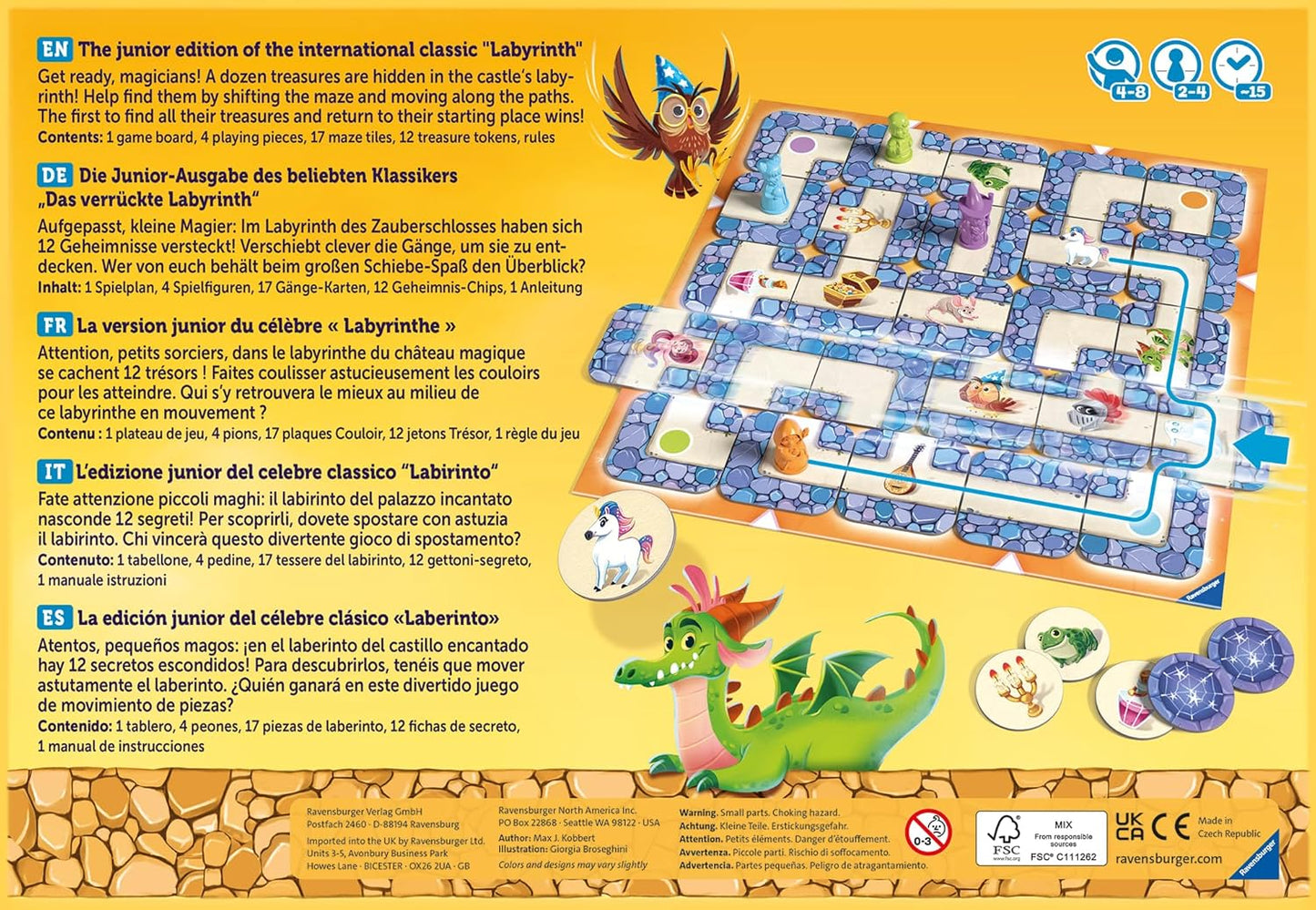 Junior Labyrinth, Standard