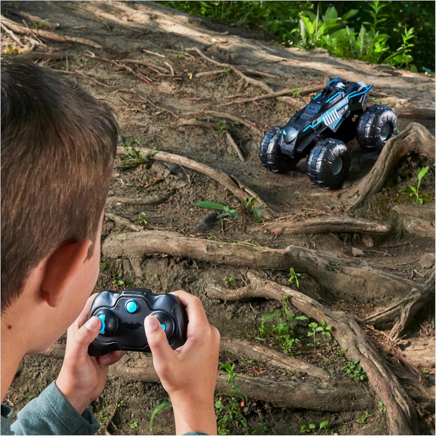 RC All-Terrain Batmobile für Land und Wasser, Mehrfarbig