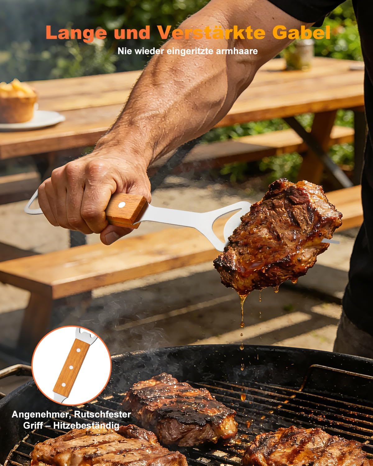 Grillbesteck Set