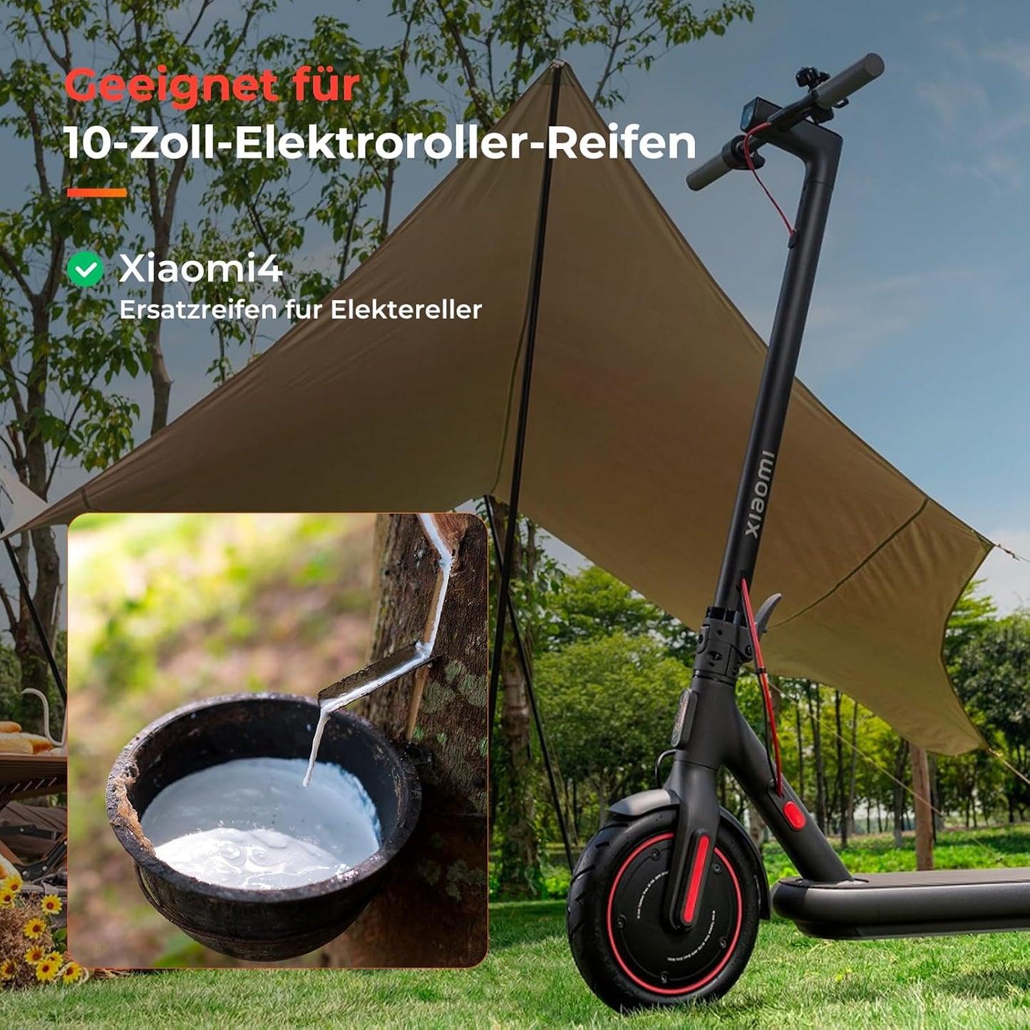 Selbstreparierende Tubeless Reifen