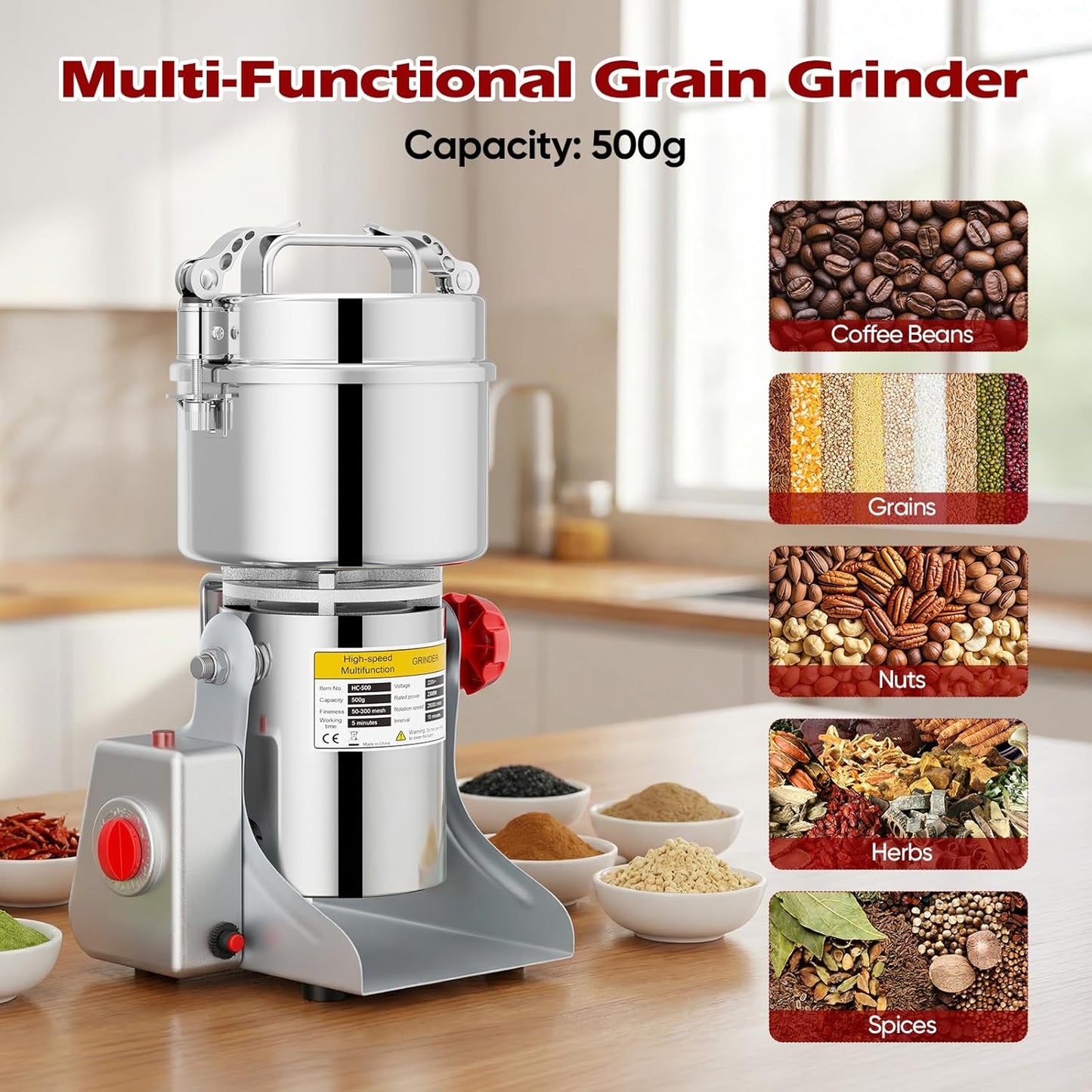 Getreidemühle, 500g