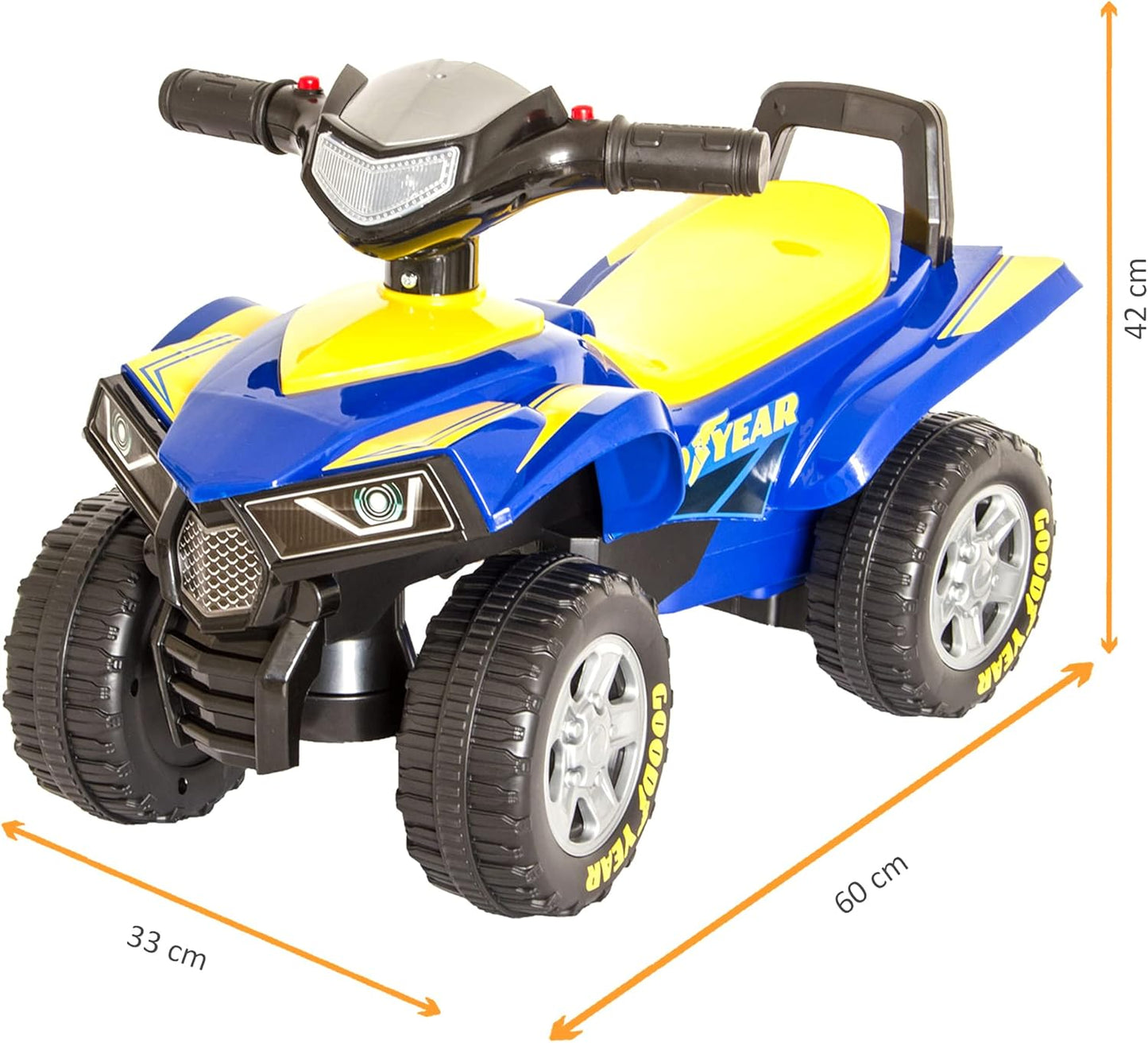 Quad Rutschauto, Blau