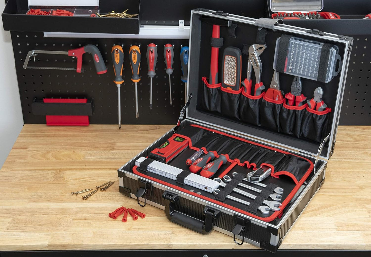 Leerer Werkzeugkoffer (460 x 320 x 140 mm), Modell 2 (460 x 320 x 140 mm) Werkzeugkoffer