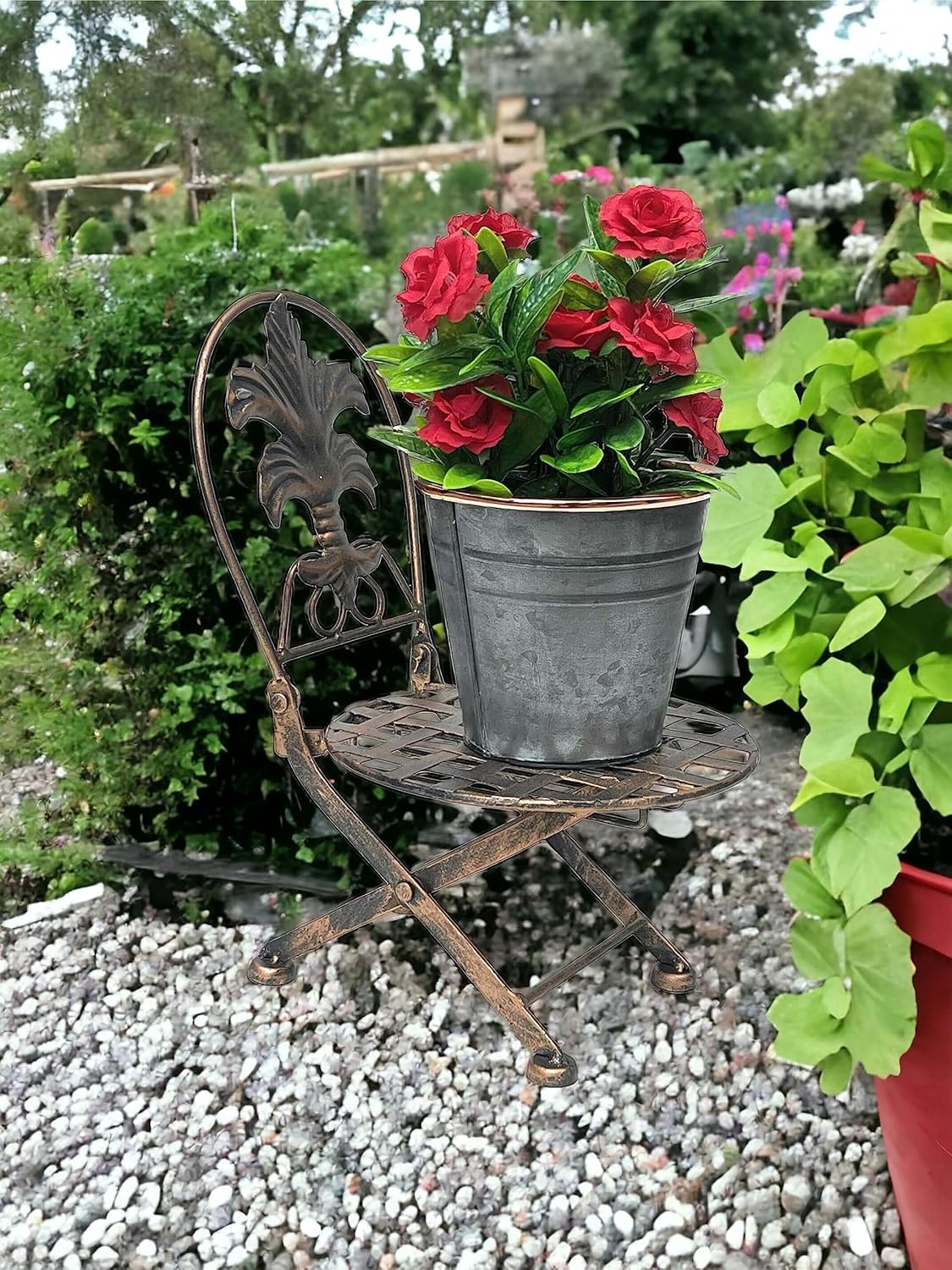 Klappbarer Blumenhocker