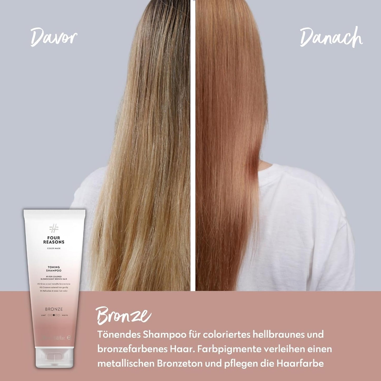 Haartönung Conditioner - Bronze, Bronze