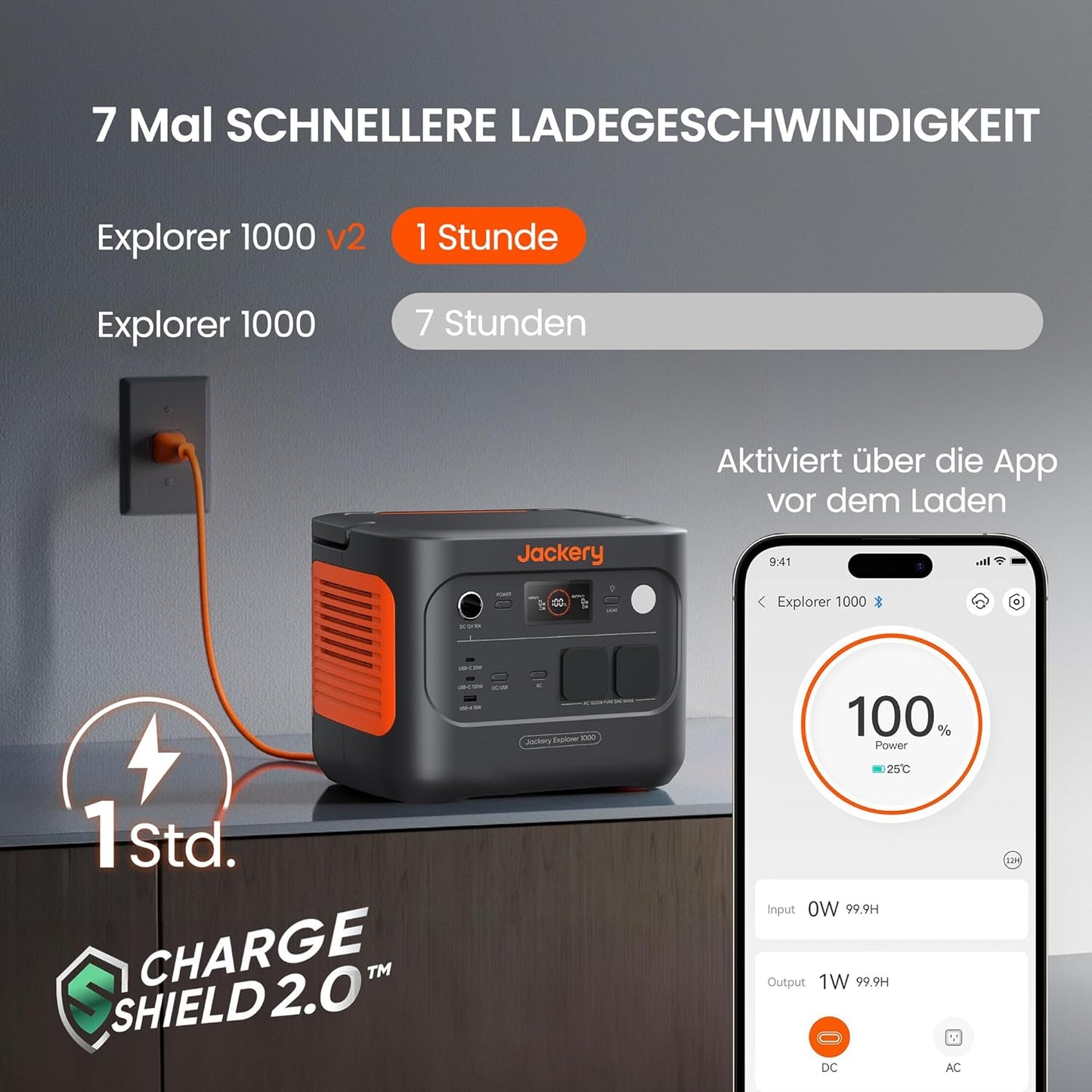 Tragbare Powerstation Explorer 1000 v2, E1000 v2