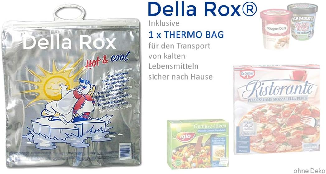 Big Wheel Einkaufsroller mit Thermotasche, Two Tone Dunkelgrau 1700